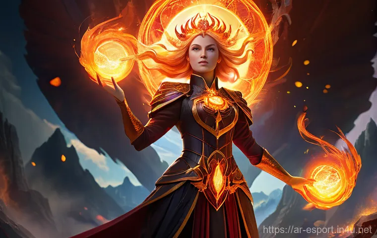 롤 스킨 가격 책정 기준 - Prompt 1: The Grandeur of Elementalist Lux - Mystical Fire Form**